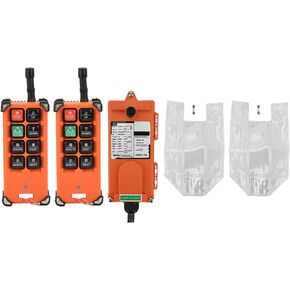 Hoist Remote Controller, 220V 380V 110V 12V 24V Hoist Remote Control Crane Control 1 Transmitter + 1 Receiver Other Electrical Accessories in Kuwait