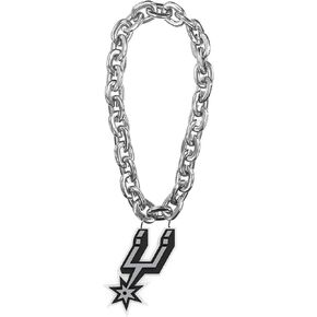 aminco San Antonio Spurs Fan Chain, Silver