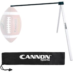 Cannon Sports Football Kicking Stand Made from Aluminum with Carrying Bag