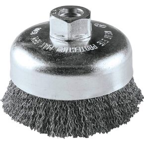 Makita A-98407 4" Crimped Wire Cup Brush, 5/8"-11