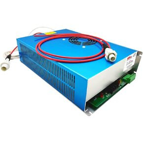 MCWlaser 100W CO2 Laser Power Supply DY13 for 90W 100W Laser Tubes 110V Power Supply for RECI W2/S2 Laser Tube