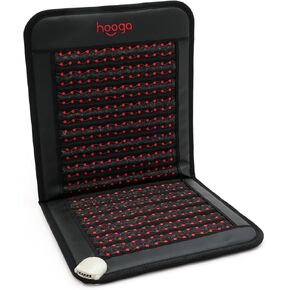 Hooga Far Infrared Heat Therapy Mat, 74" Long Full Body Foldable Mat with Far Infrared Heat, Natural Crushed Amethyst and Tourmaline Stones, Reduce Pain, Relieve Stress and Improve Circulation
