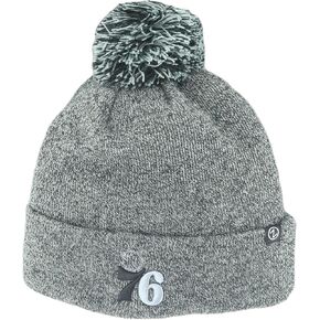 ZHATS NBA Officially Licensed Beanie Pom Nimbus Grayscale