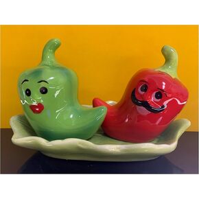 Ceramic 3D Fruit-shaped Pattern DIY Salt and Pepper Seasoning Set - Stylish and Functional Tableware for Kitchen and Dining - Surprise Gift (Cake-2)