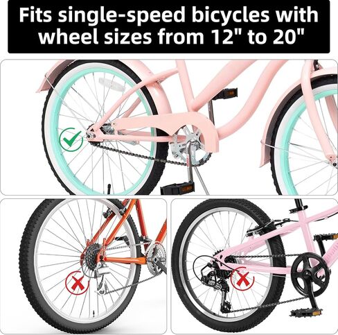 Training Wheels for 12-20 Inch Kids Bikes Children Toddler Bicycle Training Wheels with Stabilizer Mounted Kit in Saudi Arabia