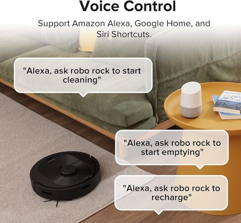 roborock Q5 DuoRoller+ Robot Vacuum with Self-Empty Dock, 5500 Pa Suction, DuoRoller Brush, Hands-Free Cleaning for up to 7 Weeks, PreciSense LiDAR Navigation, Multi-Floor Mapping, App & Voice Control in Saudi Arabia