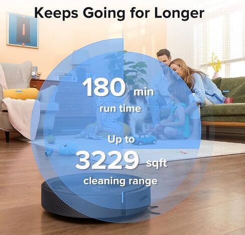 roborock Q5 DuoRoller+ Robot Vacuum with Self-Empty Dock, 5500 Pa Suction, DuoRoller Brush, Hands-Free Cleaning for up to 7 Weeks, PreciSense LiDAR Navigation, Multi-Floor Mapping, App & Voice Control in Saudi Arabia