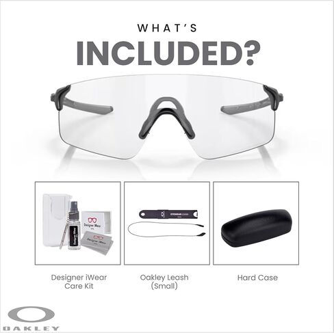 Oakley Evzero Blades OO9454 Rectangle Sunglasses for Men+ BUNDLE Leash +Designer iWear Care Kit in Saudi Arabia