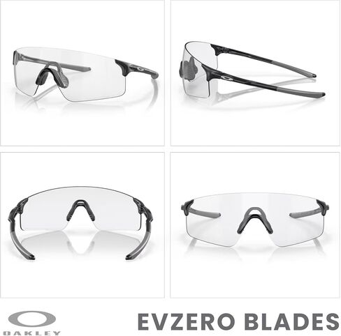 Oakley Evzero Blades OO9454 Rectangle Sunglasses for Men+ BUNDLE Leash +Designer iWear Care Kit in Saudi Arabia