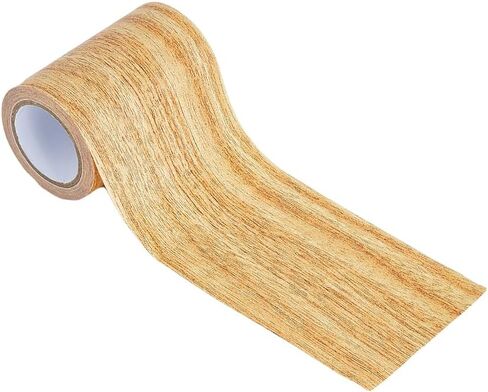 Wood Grain Repair Tapes 3inchx15feet Wood Colored Stickers Self Adhesive Wood Grain Repair Patch Durable Multi-Use Adhesive Patch Gold Upholstery Wood Duct Tape for Doors Floor Furniture in Saudi Arabia
