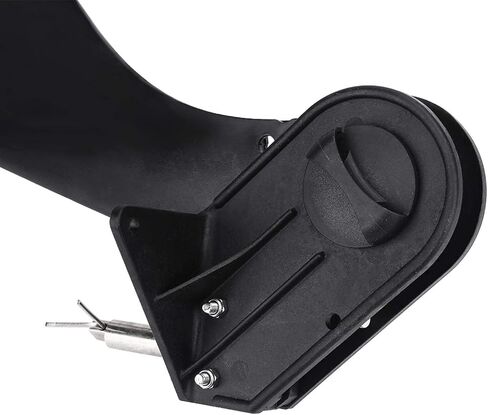 Kayak Rudder,Black Plastic Canoe Kayak Angling Boat Rudder Foot Direction Control Tackle Kits in Saudi Arabia