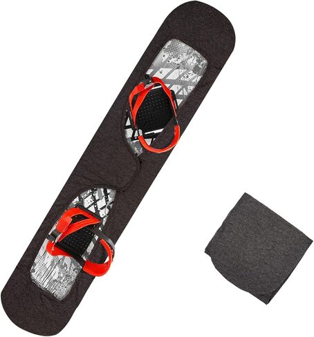 Snowboard Bag,Snowboard Sleeve Soft Protection Cover,Travel Snowboard Adjustable stretchy fabric Binding Pads Protector Cover for Packing in Board Bag in Saudi Arabia