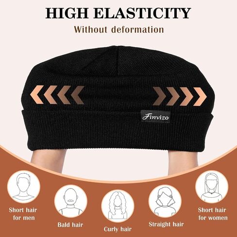 Winter Beanie Hats for Men Women: 4 Pack Knit Cuffed Beanies Skull Caps Unisex Warm Hat in Saudi Arabia