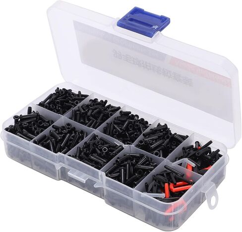 VBESTLIFE Badminton Grommets Set, Badminton Grommets with Racquet Eyelets Bucket String Protector Stringing Tools and Storage Case in Saudi Arabia
