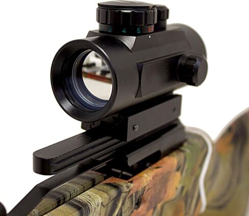 معالج 1 × 30 مم أحمر / أخضر Riflescope قابل للتحويل 3/8 "و 7/8" السكك الحديدية in Saudi Arabia