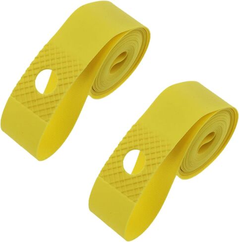 وسادة حماية للأنبوب الداخلي مقاس 26 بوصة وبطانة لإطارات الدراجة من مادة PVC الداخلية لحماية الدراجة من الثقب (أصفر) - قطعتان in Kuwait