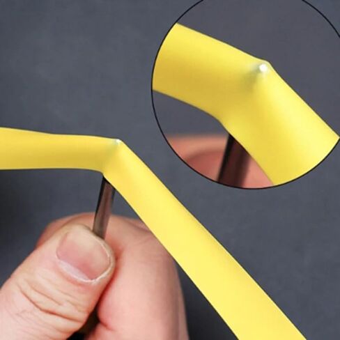 وسادة حماية للأنبوب الداخلي مقاس 26 بوصة وبطانة لإطارات الدراجة من مادة PVC الداخلية لحماية الدراجة من الثقب (أصفر) - قطعتان in Kuwait