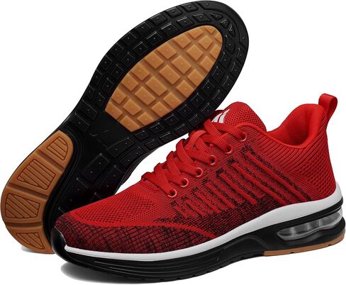 Mishansha Running Shoes for Men Sneakers Air Cushion Walking Shoes Comfortable Tennis Shoes Breathable Trail Running Shoes US Men 7.5-15… in Saudi Arabia