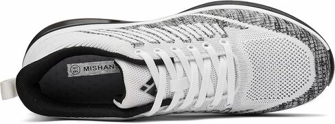 حذاء الجري Mishansha للرجال، حذاء رياضي مزود بوسادة هوائية، حذاء مشي مريح، حذاء تنس مريح، حذاء ركض مسامي للرجال مقاس 7.5-15... in Kuwait