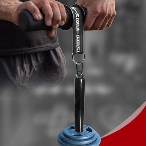 Loading Pin for Weight Plates: Weight Loading Pin with Carabiner Fit 1 inch Olympic Weight Plate for Cable Pulley LAT Pulldown in Kuwait