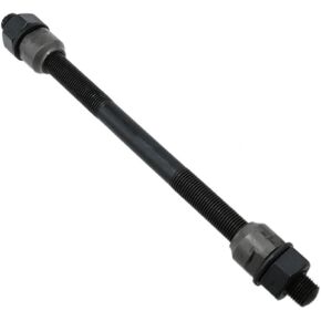 yukata Bike Axle 175mm/6.89 Inch Bicycle Multiple Speed Rear Hub Axle Rear Hub Axle Bicycle Axle M10 Black 26TPI Bicycle Hub Axle 1PCS