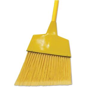 Boardwalk BRMAXIL Corn/Fiber Angled-Head Lobby Brooms, 42-Inch , Yellow, 12/Carton