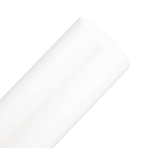 3M Heat Shrink Thin-Wall Tubing FP-301, Clear Color, 2 to 1 Shrink, High Strength Protection, Electrical Insulation, 3/4 in, 50 ft Spool, 1 Spool
