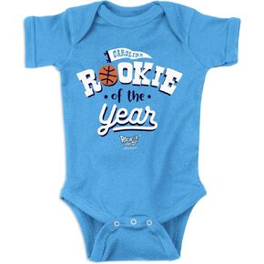 Smack Apparel Rookie of The Year Onesie for North Carolina College Fans (NB-18M)