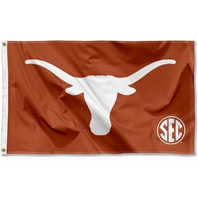 Texas Longhorns SEC Large Grommet Banner Flag