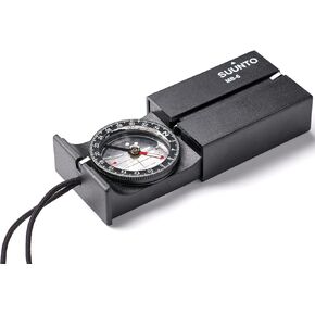 SUUNTO Mb-6 Nh 6400 Matchbox Compass, Feature-Packed, Rugged Construction,Black