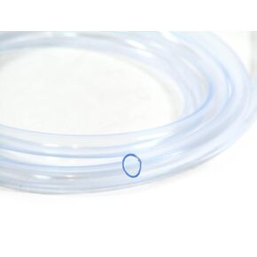 Inner diameter 1/4" 6mm 25 Ft 7.5 Meter PVC Clear Tubing Flexible Air Water Delivery Hose