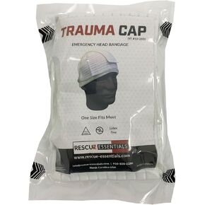 Rescue Essentials First Aid Trauma Cap Emergency Head Bandage