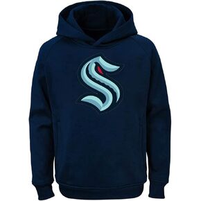 Outerstuff NHL Youth 8-20 Team Color Performance Primary Logo Pullover Sweatshirt Hoodie