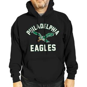Team Fan Apparel NFL Adult Unisex Retro Gameday Ultra Soft Fleece Hooded Sweatshirt, Officially Licensed Football Hoodie