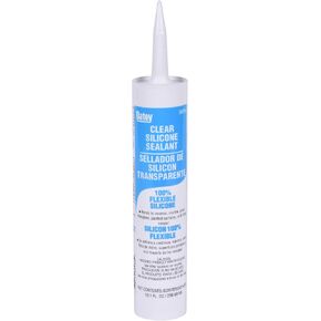 Oatey 30236 Silicone Sealant, 10.3-Ounce, Clear