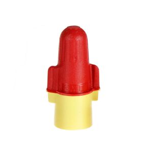 3M Performance Plus Wire Connector R/Y+JUG, Red/Yellow, Flexible Steel Spring Connectors, Copper, CSA Certified, UL Listed, Jug of 500, 22-8 AWG