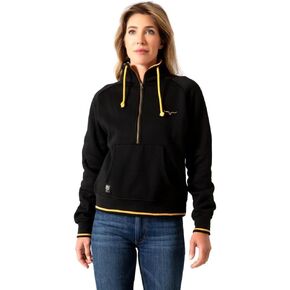Kimes Ranch Women's Malta cropped Qtr Zip Sweatshirt