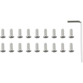 Electric Scooter Screws, Bottom Board Screws Replacement with Wrench Bottom Plate Battery Cover Screws for Max G30 Electric Scooter