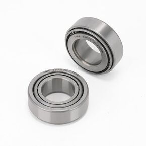 XIKE 2 Pcs 33005 Tapered Roller Bearings 25x47x17mm Cone and Cup Set, Fits DIY/ATV/Auto/Truck/Trailer Wheels, Transmission＆Engine, Industry/Engineering/Agriculture/Garden Machinery and Reducer.