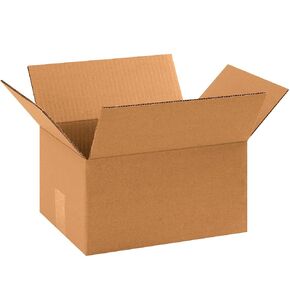 BOX USA 11 1/4 x 8 3/4 x 6 Corrugated Cardboard Boxes, Small 11.25"L x 8.75"W x 6"H, Pack of 100 | Shipping, Packaging, Moving, Storage Box for Home or Business, Strong Wholesale Bulk Boxes