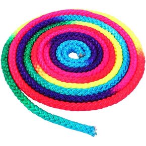 VGEBY1 Gymnastics Arts Rope Rainbow Colour Solid Sports Training Rope for Exercise & Fitness Rhythmic Gymnastics Rope