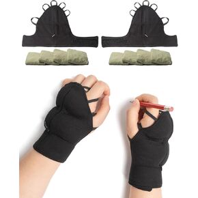 SteadyHand Adjustable Weighted Gloves for Hand Tremors, Weighted Wrist Strengthening Tool Utensils for Enhanced Fine Motor Skills - Hand Solution for Parkinson's, Stroke Patients