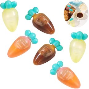 6 Pcs Mini Soy Sauce Bottle, Mini Sauce Bottle Mini Ketchup Bottles Decorative Premium Lunch Bento Soy Sauce Container for Office Bento Box Picnic Honey Salad Dressing