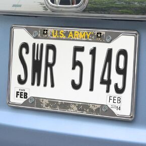 FANMATS Military U.S. Army License Plate Frame