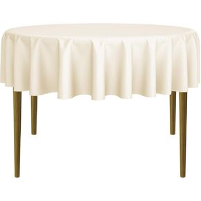 Lann's Linens - 70" Round Premium Tablecloth for Wedding/Banquet/Restaurant - Polyester Fabric Table Cloth - Navy Blue