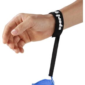 2pcs Elastic Ski & Snowboard Glove Wrist Straps, Sport Glove Safety Strap Adjustable Ski Handcuffs Leash for Women Men Hanging Gloves Mountaineer Outdoor Activities Accessory (Black)