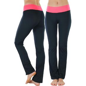 ToBeInStyle Women's Skinny Ankle Length Polyester Blend Exercise Pants Gymwear