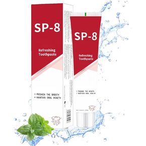 Super Probiotic Sp-8 Toothpaste, Sp-8 Ultra Whitening Toothpaste, Sp-8 Probiotic Toothpaste Whitening, SP 8 Toothpaste, Fresh Breath, Deep Cleaning Care Toothpaste