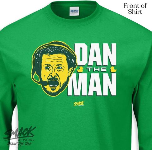 Dan The Man T-Shirt for Oregon College Fans (SM-5XL) in Saudi Arabia