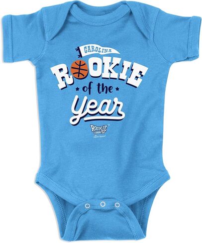Smack Apparel Rookie of The Year Onesie for North Carolina College Fans (NB-18M) in Saudi Arabia